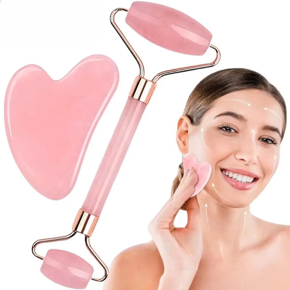 Roller for Face Neck Eye Resin Facial Massage Instrument Health Care Scraping Board Muscles Beauty Health Skin Care Tools