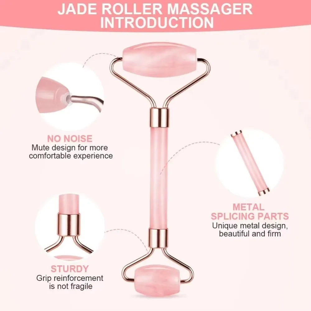 Roller for Face Neck Eye Resin Facial Massage Instrument Health Care Scraping Board Muscles Beauty Health Skin Care Tools
