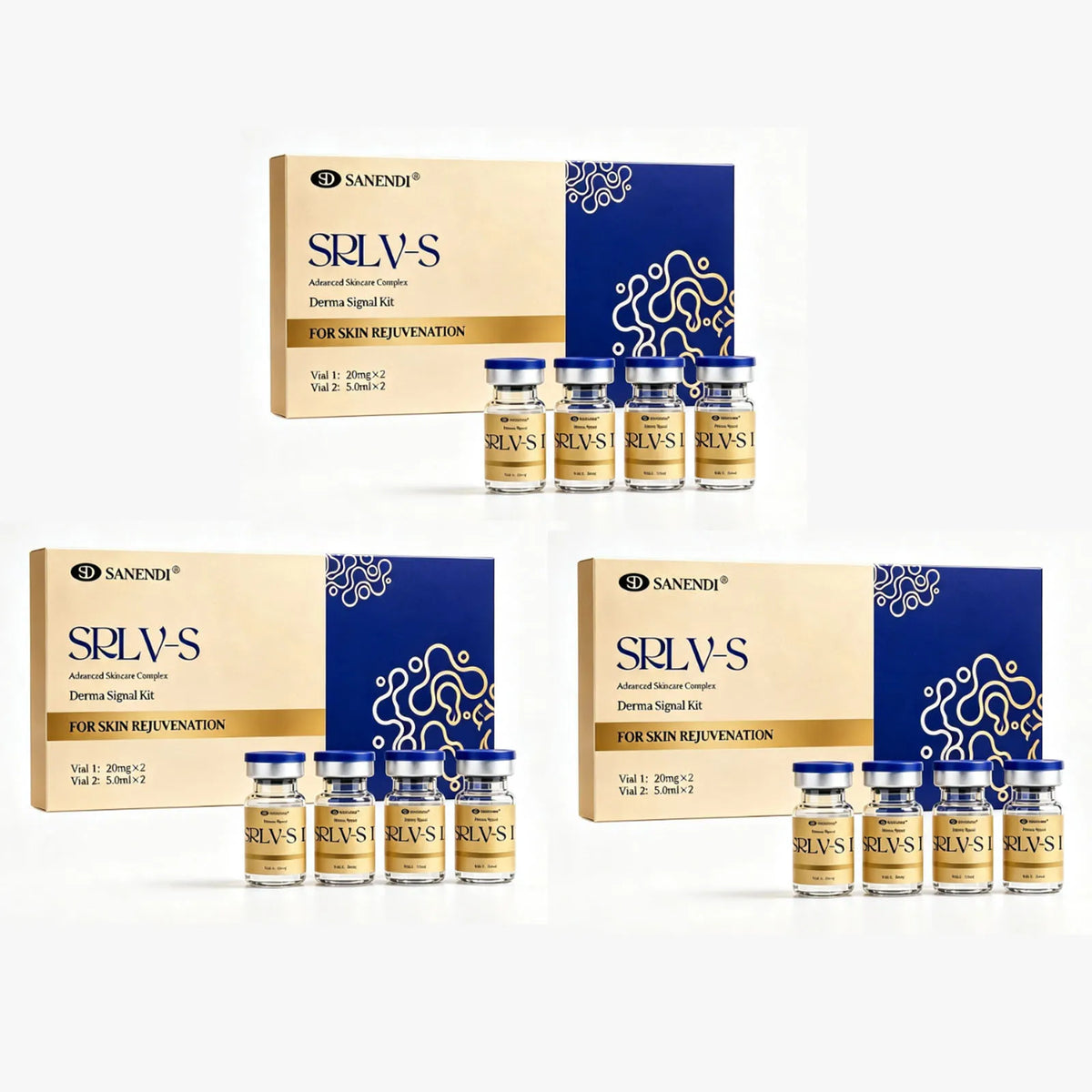 Original Exsome Serum Korean SkinCare Derma Signal Kit GSH Peptide Liquid Solution Miosturezing Smoothing Glowing Daily FaceCare