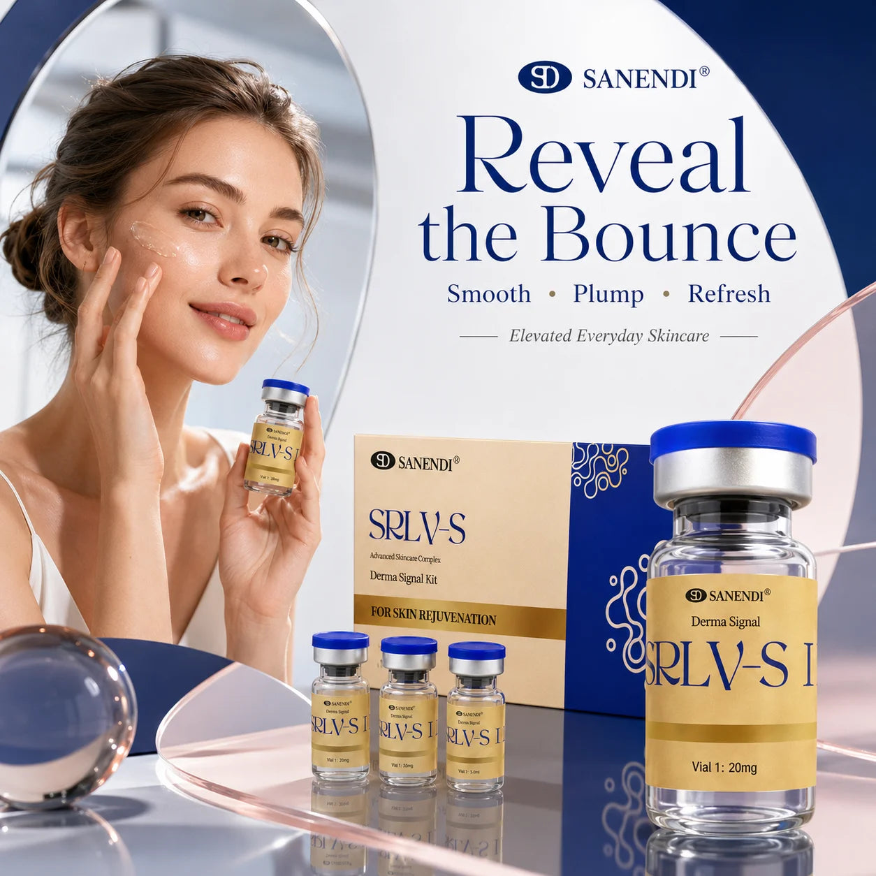 Original Exsome Serum Korean SkinCare Derma Signal Kit GSH Peptide Liquid Solution Miosturezing Smoothing Glowing Daily FaceCare