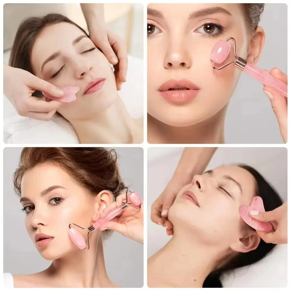 Roller for Face Neck Eye Resin Facial Massage Instrument Health Care Scraping Board Muscles Beauty Health Skin Care Tools