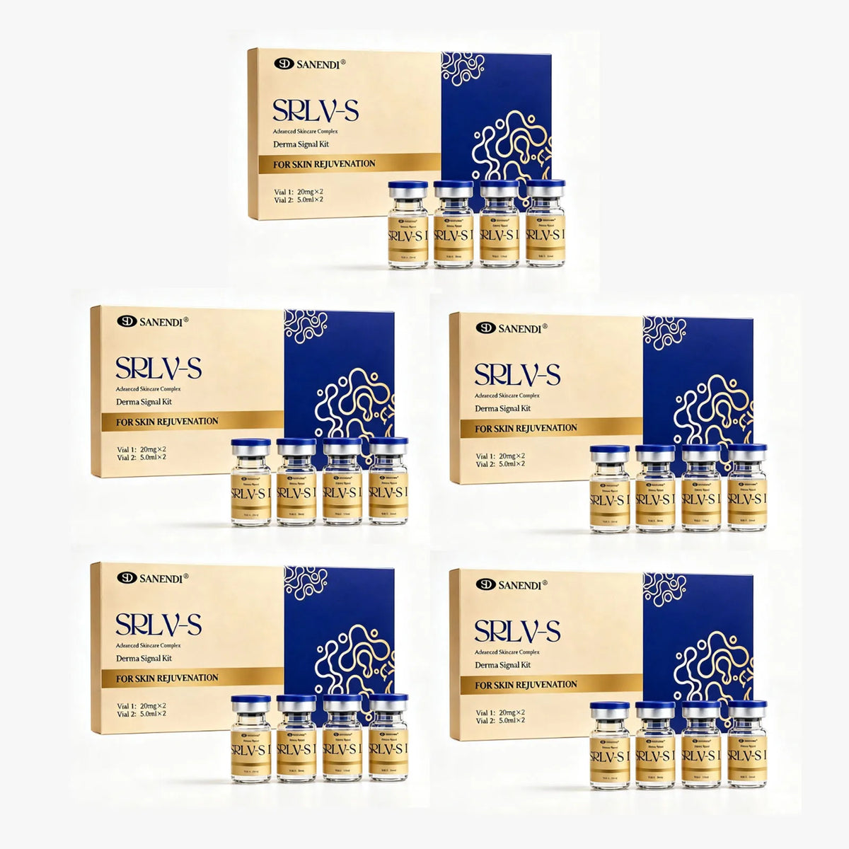 Original Exsome Serum Korean SkinCare Derma Signal Kit GSH Peptide Liquid Solution Miosturezing Smoothing Glowing Daily FaceCare
