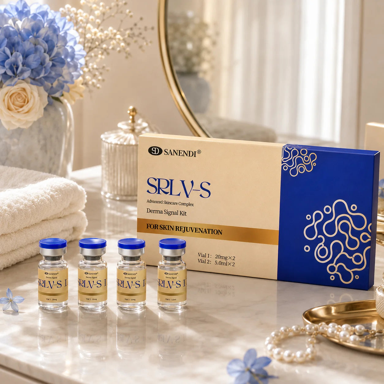 Original Exsome Serum Korean SkinCare Derma Signal Kit GSH Peptide Liquid Solution Miosturezing Smoothing Glowing Daily FaceCare